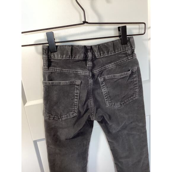 Crewcuts charcoal corduroy slacks pants boys' size 6 - Picture 5 of 10